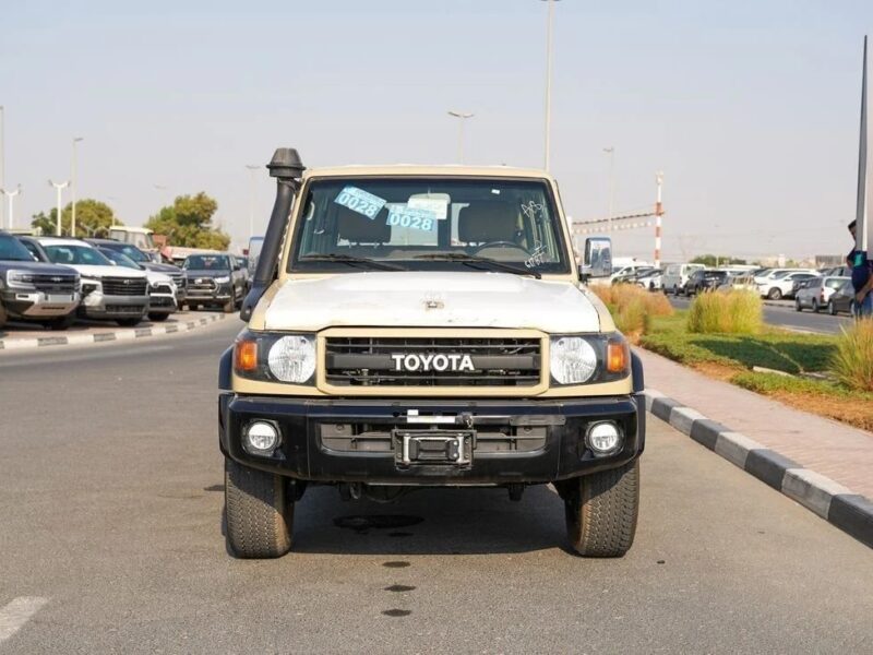 2023 Toyota Land Cruiser 70 6 Cylinder Engine Beige Tan GCC Specs