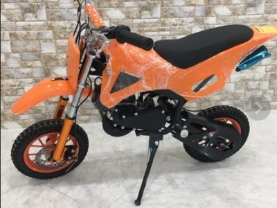 Mini dirt bike 49CC Pull start 2 Stroke Engine Single Cylinder Blue