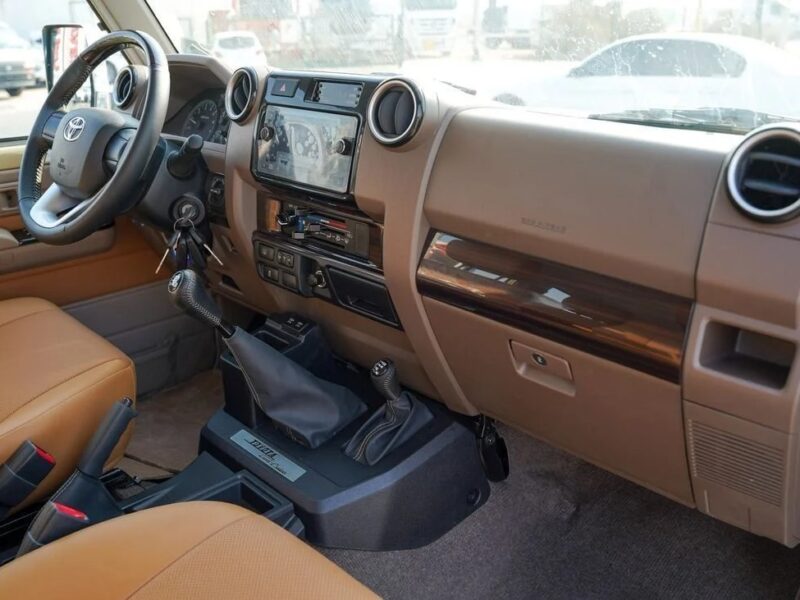 2023 Toyota Land Cruiser 70 6 Cylinder Engine Beige Tan GCC Specs