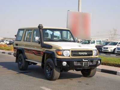 2023 Toyota Land Cruiser 70 6 Cylinder Engine Beige Tan GCC Specs