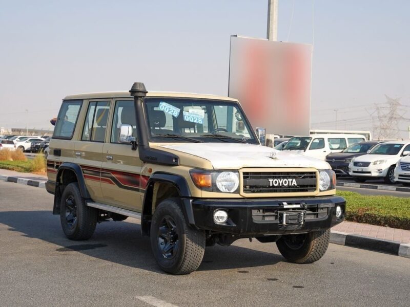 2023 Toyota Land Cruiser 70 6 Cylinder Engine Beige Tan GCC Specs