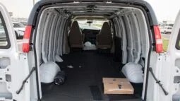 Heavy-Duty 2025 GMC Savana 2500 EXT Cargo 6.6L V8 GCC Spec White Grey