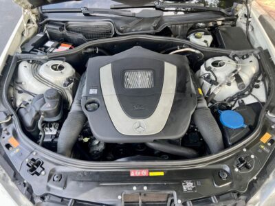 2008 Mercedes-Benz S 350 3.5 liters V6 Engine White Black