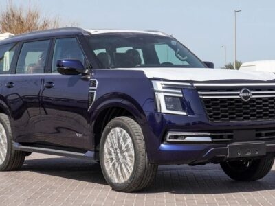 2026 Nissan Patrol PLATINUM V6 Engine Blue Red GCC Specs