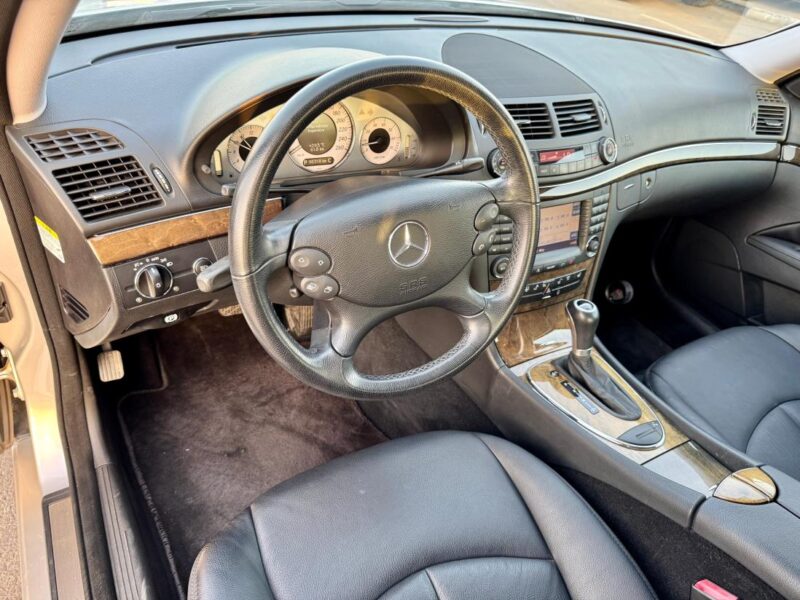 2007 Mercedes-Benz E 350 3.5-liter V6 Engine Silver Black