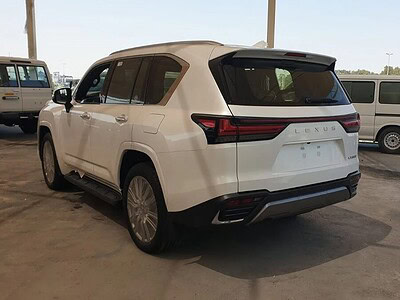 2024 Lexus LX 600 VIP EDITION 6 Cylinder Engine White Black