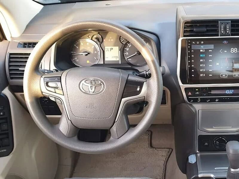 2023 Toyota Prado 2.7L 4WD PETROL Black Beige GCC Specs