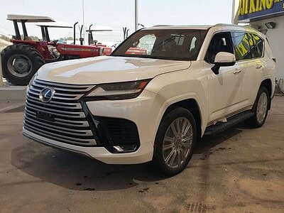 2024 Lexus LX 600 VIP EDITION 6 Cylinder Engine White Black