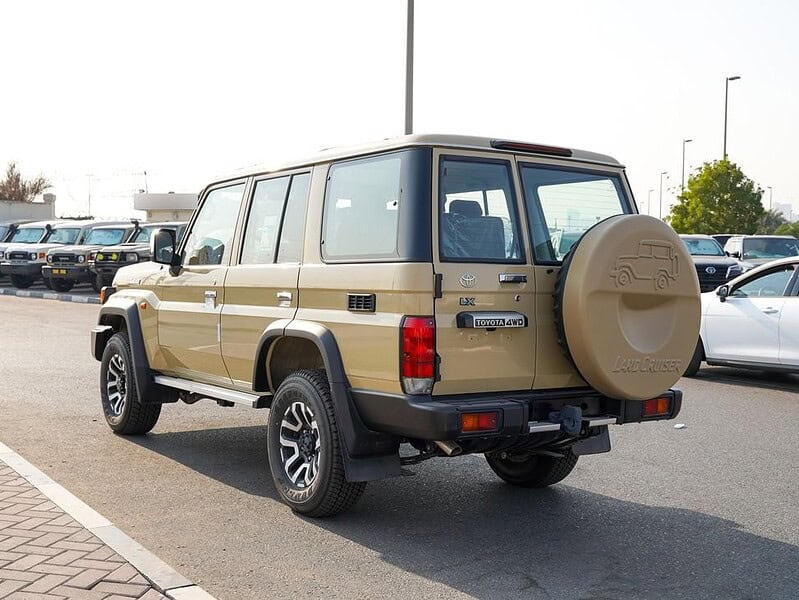 2025 Toyota Land Cruiser 70 Beige Tan GCC Specifications