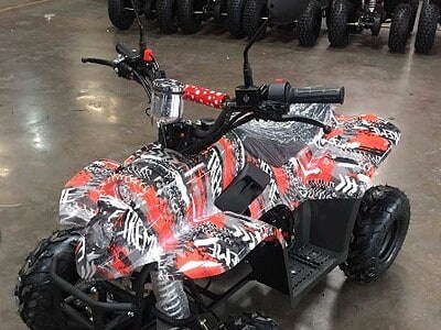 MINI ATV 110CC 110/125CC single cylinder 4-stroke Red