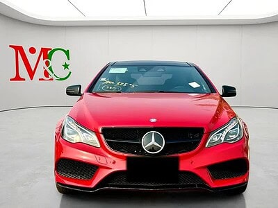 2014 Mercedes-Benz E-Class E 350 AMG Body Kit CLEAN CAR Red Black