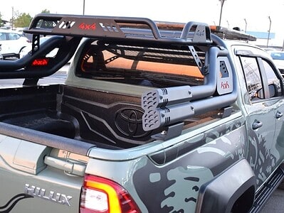 2021 Toyota Hilux S GLX 2.8L 4 Cylinder Engine AWD AT Diesel Green Black