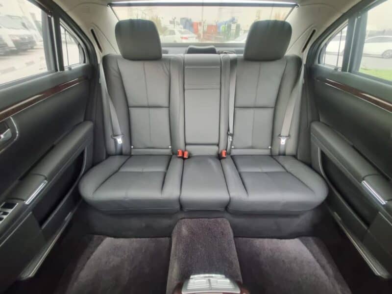 2007 BLACK Mercedes-Benz S 550 5.5 Liters 8 Cylinders V8 Engine