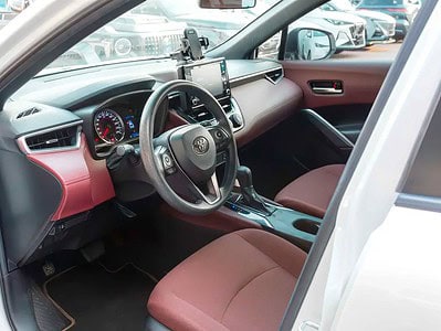 2023 Toyota Corolla Cross XL 4 Cylinder Economic Engine White Brown