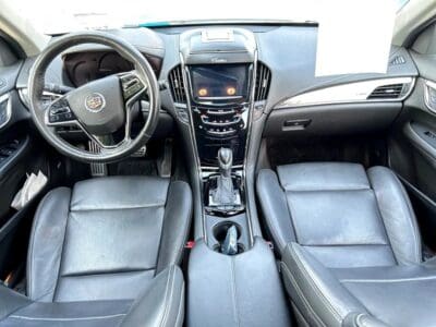 2014 Cadillac ATS 2.0T Premium Luxury CLEAN CAR White Black Sedan