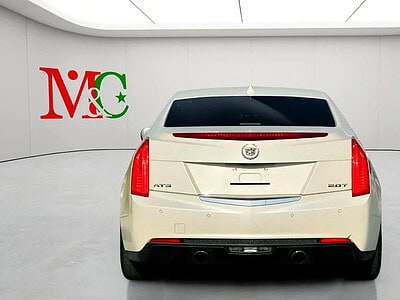 2014 Cadillac ATS 2.0T Premium Luxury CLEAN CAR White Black Sedan