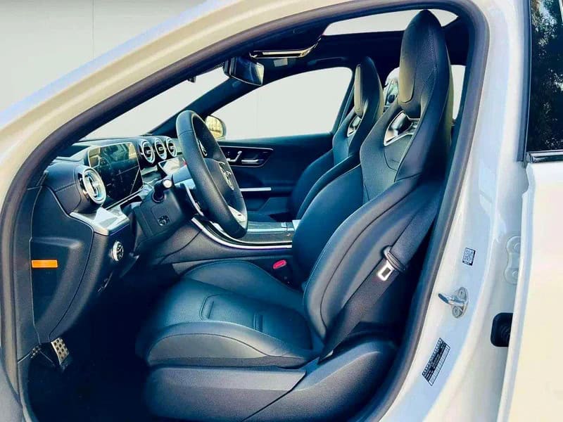 2024 Mercedes-Benz C-Class AMG C63S E PERFORMANCE White Black