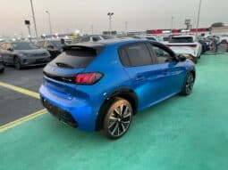2023 Peugeot Peugeot 208 1.2 L Turbo 3-cylinder Blue Black