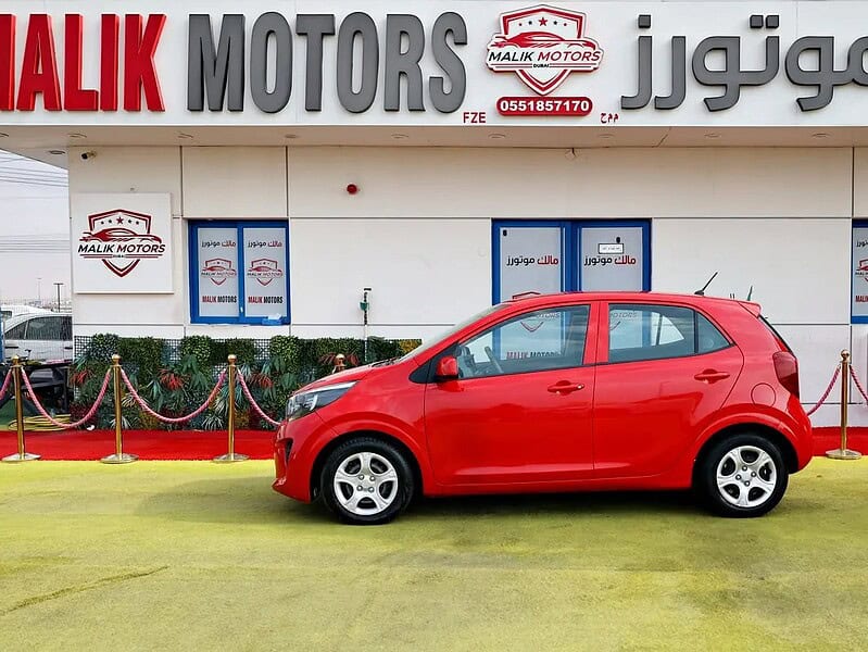 2018 Kia Picanto Base 4 Cylinder Engine Perfect Condition Red Beige