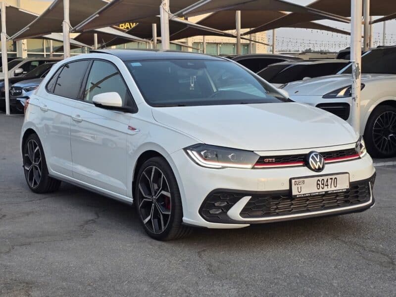 2022 Volkswagen Polo GTI 2.0 liters 4 Cylinders White Black