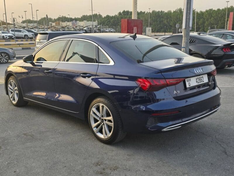 2022 Audi A3 35 TFSI 1.5-liter 4 Cylinder Engine Black Beige
