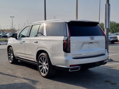 2021 Cadillac Escalade 6.2L V8 Gasoline Engine White Beige