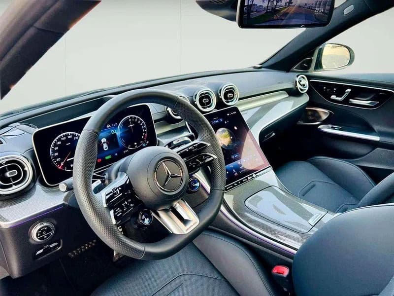 2024 Mercedes-Benz C-Class AMG C63S E PERFORMANCE White Black