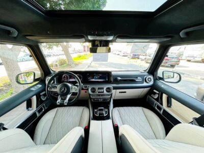 2020 Mercedes-Benz G-Class G 63 AMG SUPER CLEAN WAGON White Beige