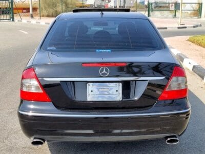 2008 Mercedes-Benz E-Class E 350 6 Cylinder Engine Black