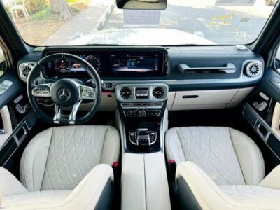 2020 Mercedes-Benz G-Class G 63 AMG SUPER CLEAN WAGON White Beige