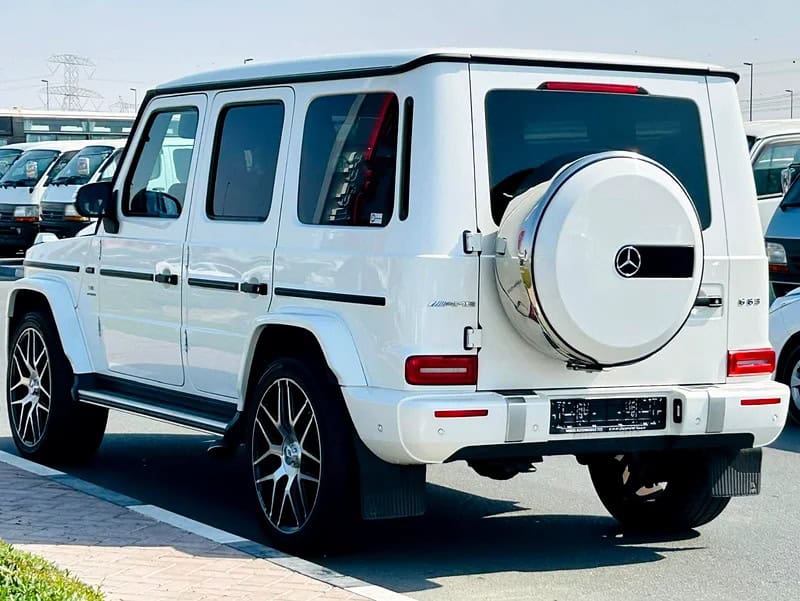 2020 Mercedes-Benz G-Class G 63 AMG SUPER CLEAN WAGON White Beige