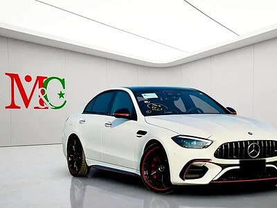 2024 Mercedes-Benz C-Class AMG C63S E PERFORMANCE White Black