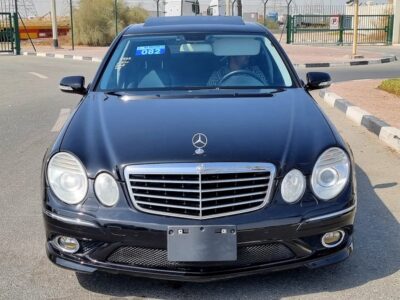 2008 Mercedes-Benz E-Class E 350 6 Cylinder Engine Black