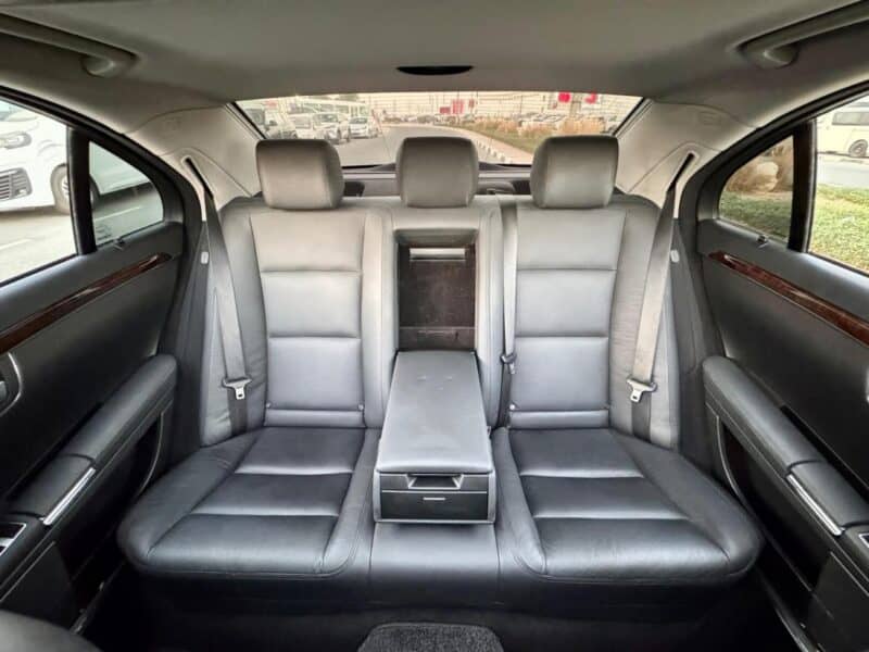 2006 Mercedes-Benz S 350 3.5-liter V6 Engine White Black