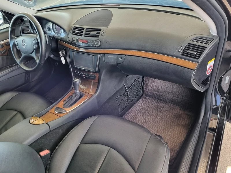 2008 Mercedes-Benz E-Class E 350 6 Cylinder Engine Black