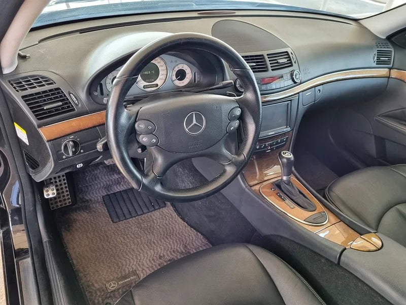 2008 Mercedes-Benz E-Class E 350 6 Cylinder Engine Black