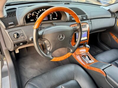 2002 Mercedes-Benz CL 500 5.0 liters V8 Engine Petrol RWD Black