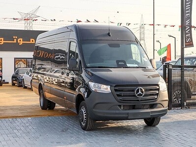 2025 Mercedes-Benz Sprinter 519 CDI 2.0L Diesel Cargo Van Black