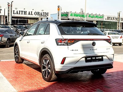 2025 Volkswagen T-Roc R-Line 4 Cylinder Engine Petrol White Black