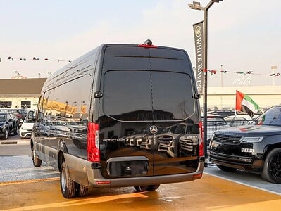 2025 Mercedes-Benz Sprinter 519 CDI 2.0L Diesel Cargo Van Black