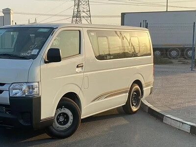 Toyota Hiace Standard Roof 15 Seater 2.5L Diesel RWD 2025 White Grey