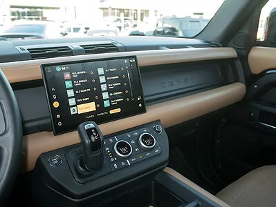2025 Land Rover Defender 110 X-Dynamic HSE 6 Cylinder Engine Black Tan