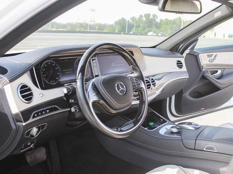 Mercedes-Benz S 550 Mercedes Benz S550 2016 White Beige