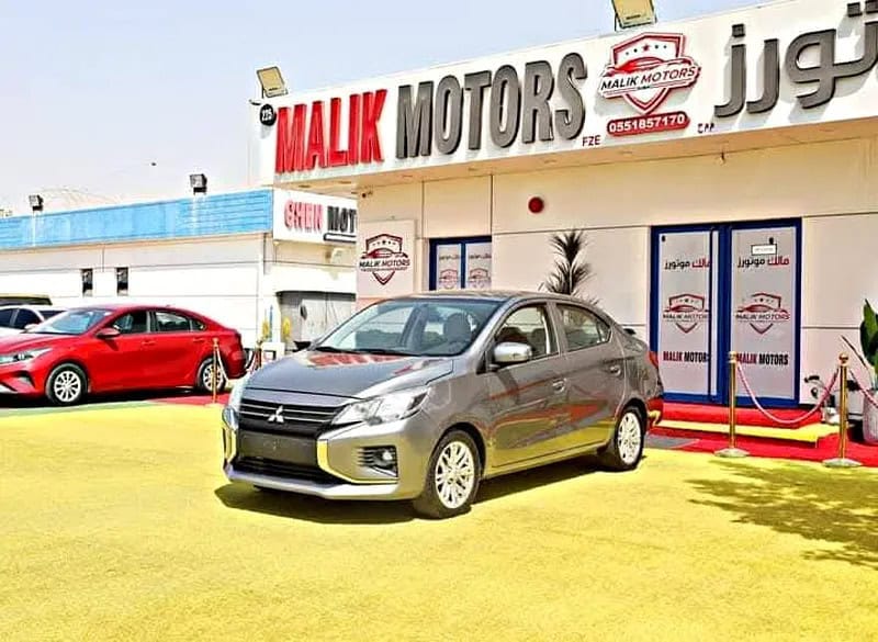 2021 Mitsubishi Attrage GLX 3 Cylinder Engine Grey Beige GCC Specs