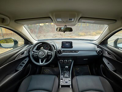 2021 Mazda CX-3 GS 4 Cylinder Engine GCC Specs Silver Black