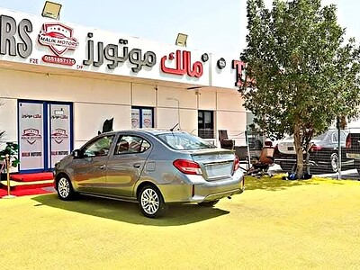2021 Mitsubishi Attrage GLX 3 Cylinder Engine Grey Beige GCC Specs