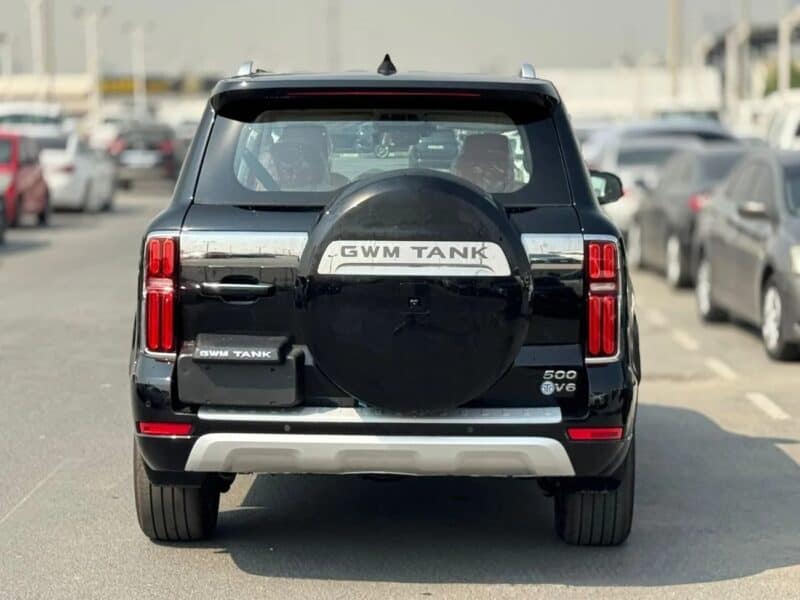 Tank 500 3.0L Petrol V6 4WD 2026 GCC Specs Black Tan