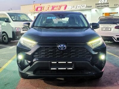 2023 Toyota RAV 4 2.5 litre 4 Cylinder Hybrid 4x2 Full Option Black SUV