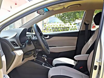 2021 Hyundai Accent GL 4 Cylinder Engine GCC Specs Silver Beige