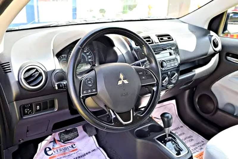2021 Mitsubishi Attrage GLX 3 Cylinder Engine Grey Beige GCC Specs